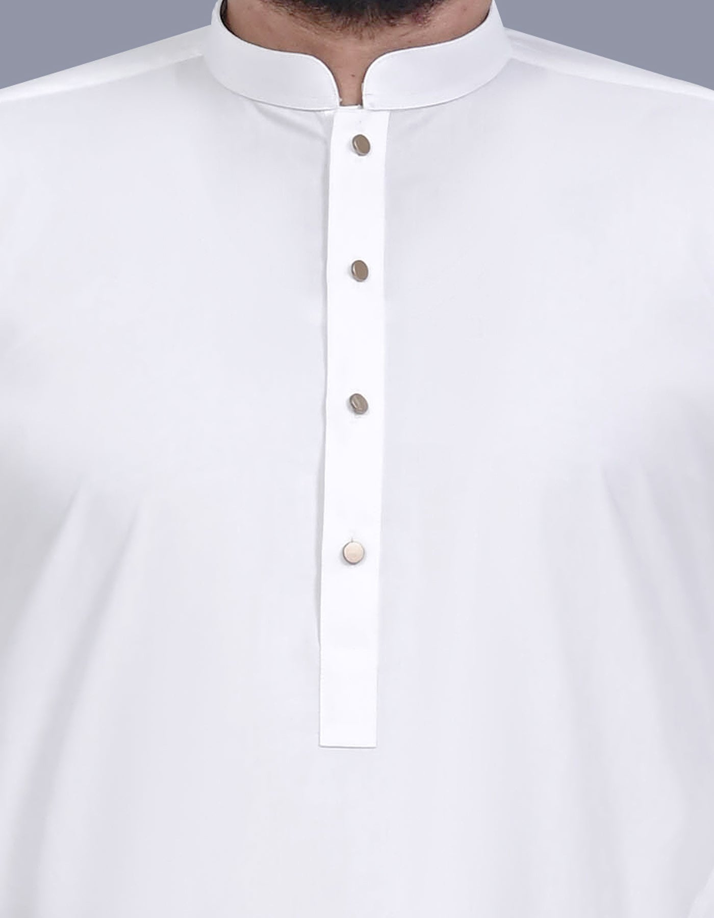 White Plain Kameez Shalwar KS2696S-S