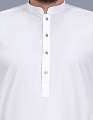 White Plain Kameez Shalwar KS2696S-S