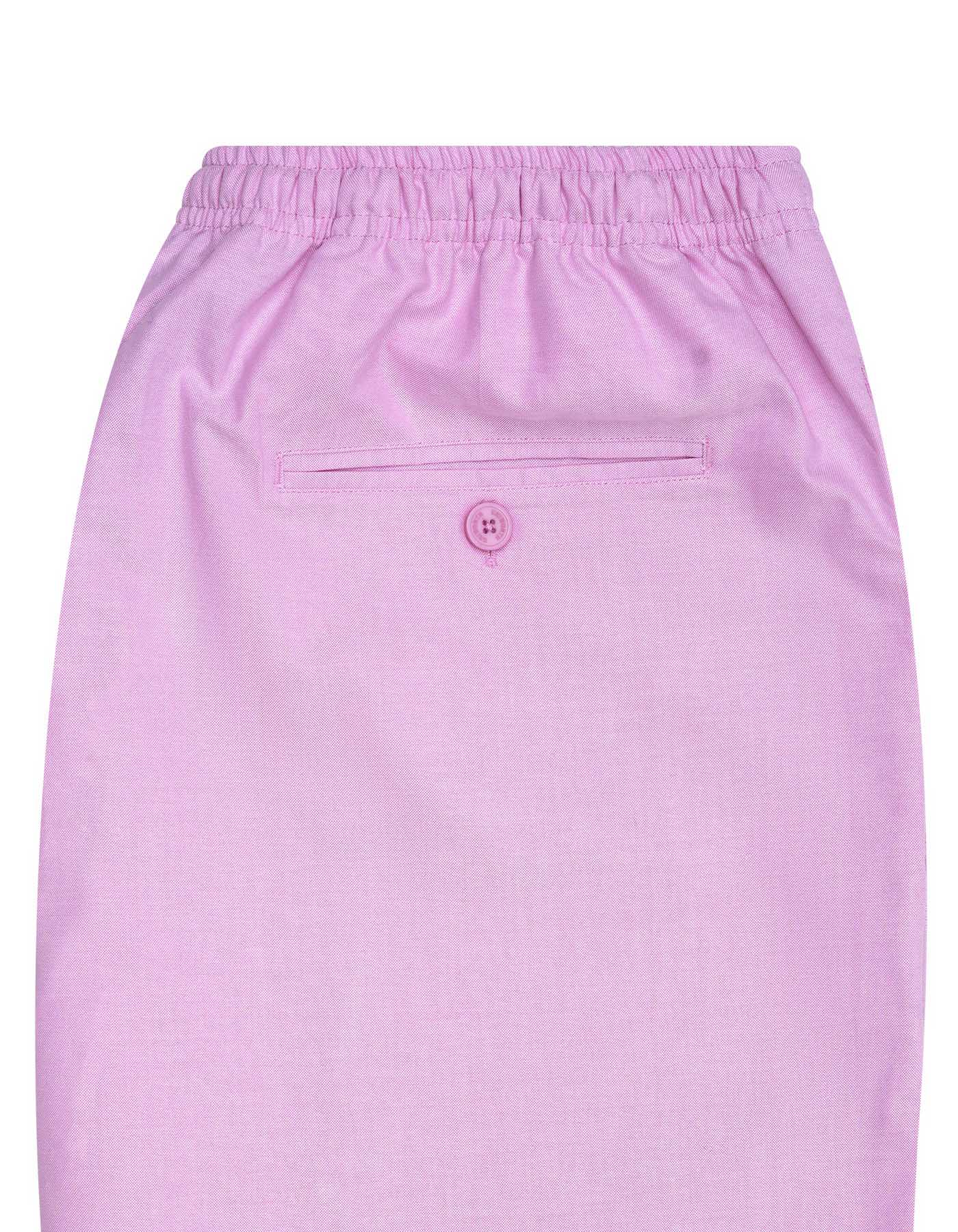 Pink Cross Pocket Woven Pajama LPJ2201-05-M