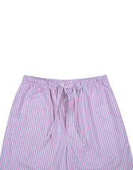 L Pink Cross Pocket Woven Pajama LPJ2413-M