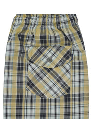 Brown Cross Pocket Woven Pajama LPJ2437-L