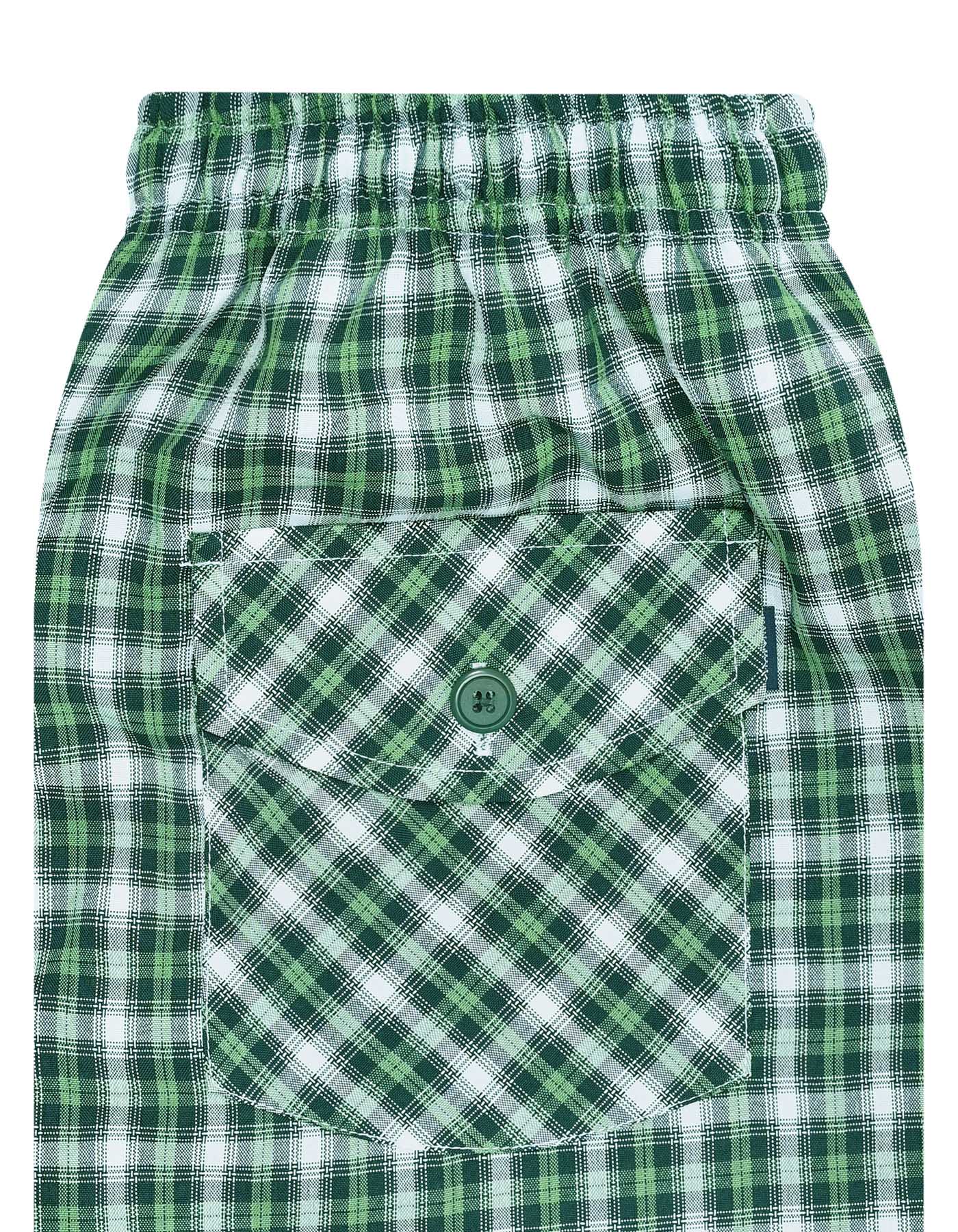 Green Cross Pocket Woven Pajama LPJ2440-L