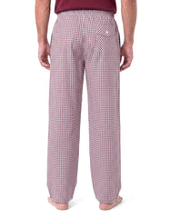 Red Check Cross Pocket Woven Pajama