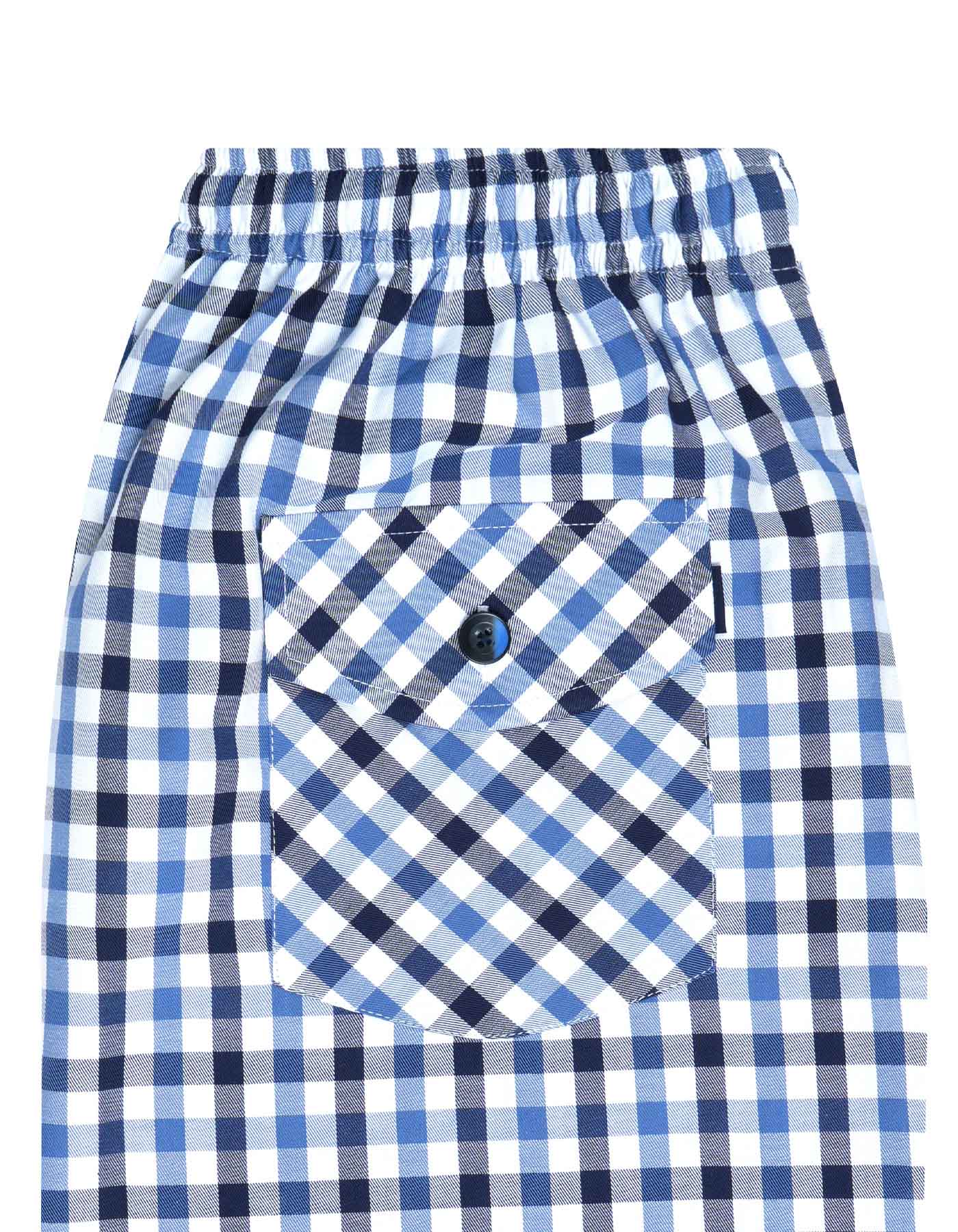 Off White Cross Pocket Woven Pajama LPJ2467-L
