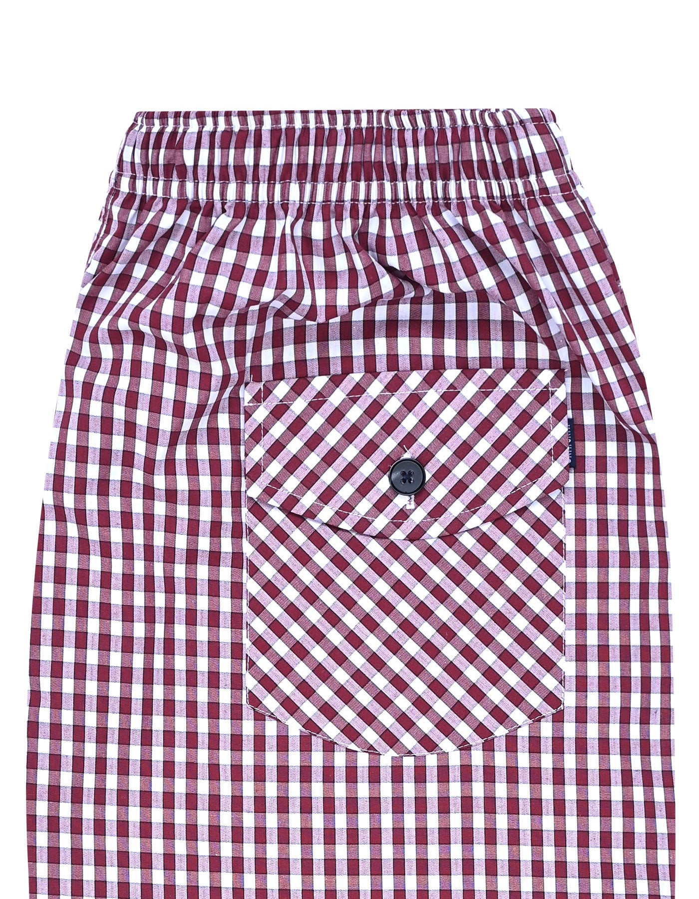 Maroon Cross Pocket Woven LPJ2517-L