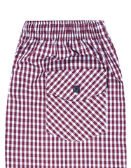 Maroon Cross Pocket Woven LPJ2517-L
