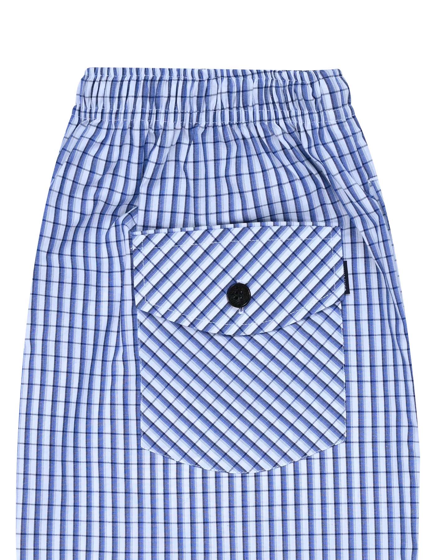 Blue Cross Pocket Woven LPJ2528-L