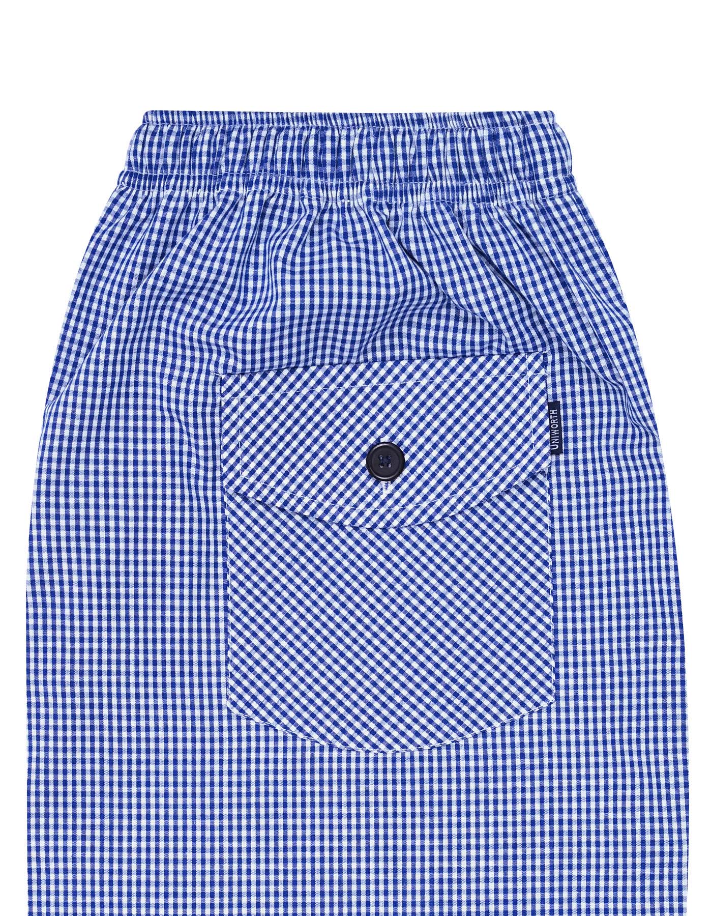 Royal Blue Cross Pocket Woven LPJ2529-L