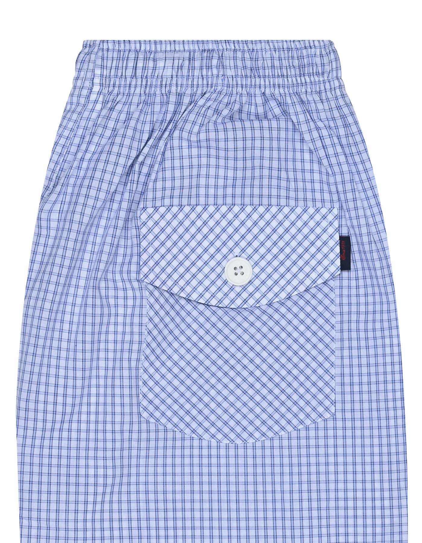 M Blue Cross Pocket Woven LPJ2558-L