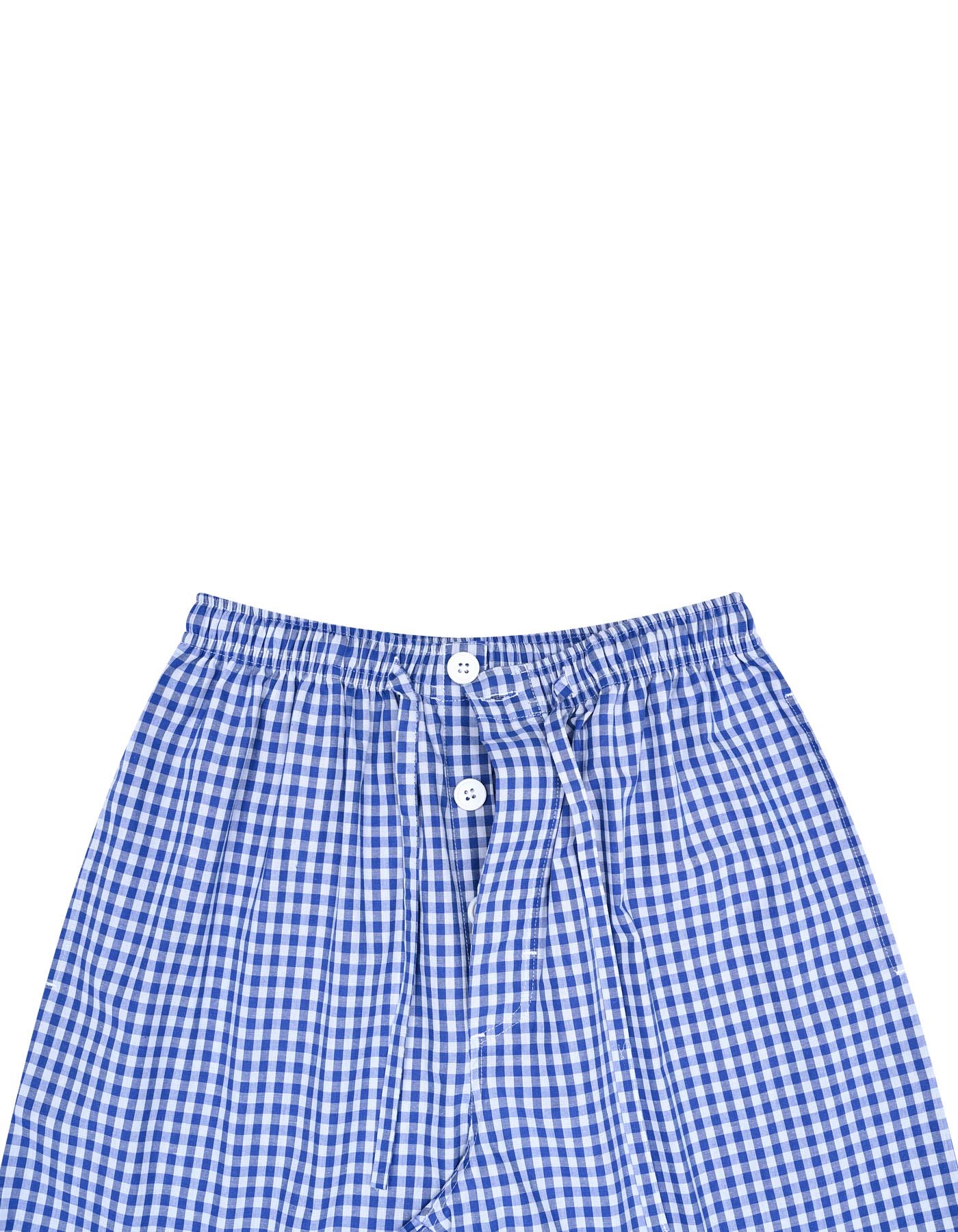 D Blue Cross Pocket Woven LPJ2574-M
