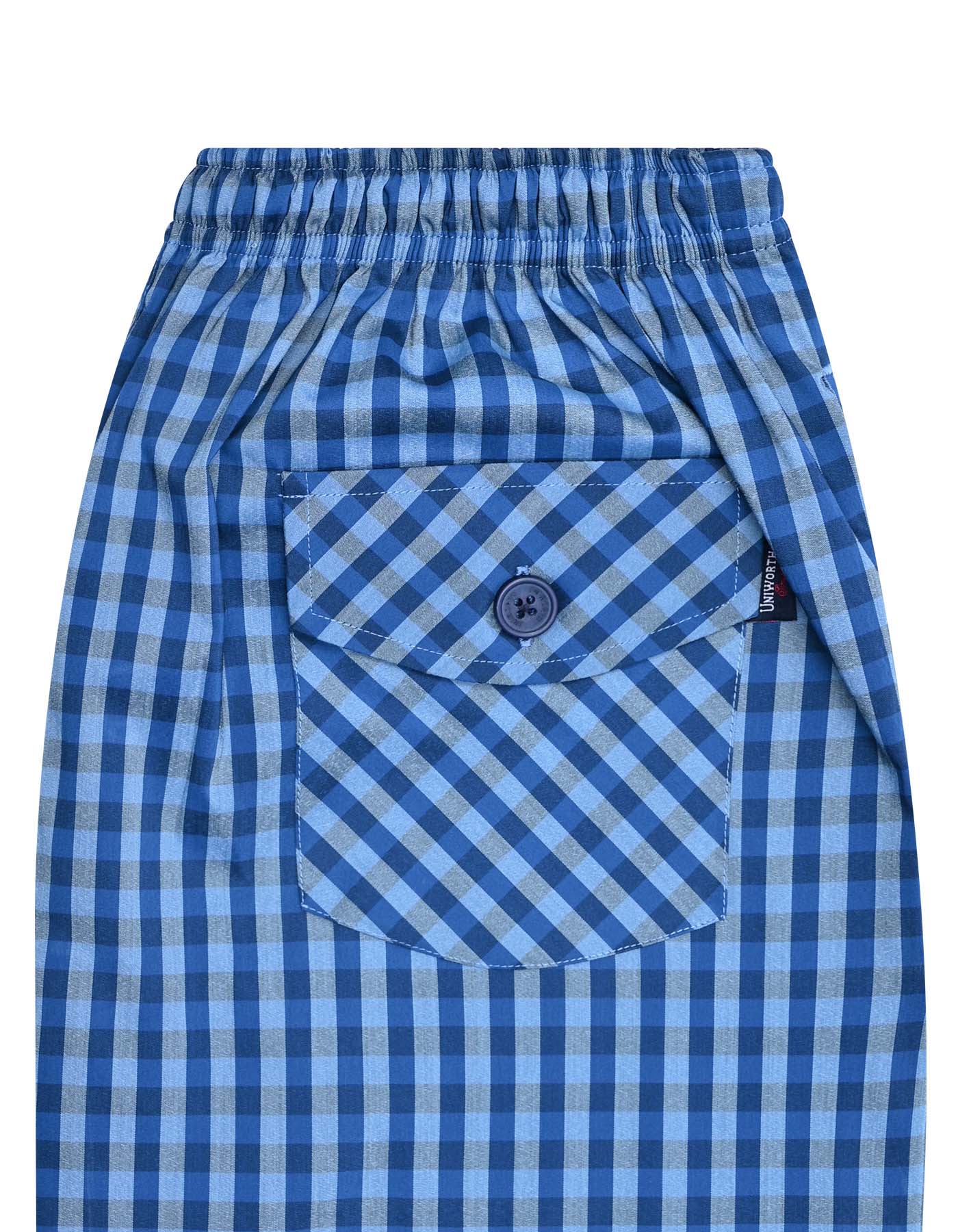Royal Blue Cross Pocket Woven LPJ2577-L