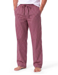 Navy Check Cross Pocket Woven Pajama