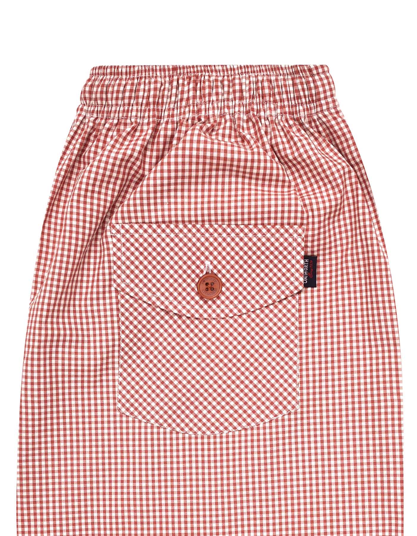 Brown Cross Pocket Woven LPJ2587-L
