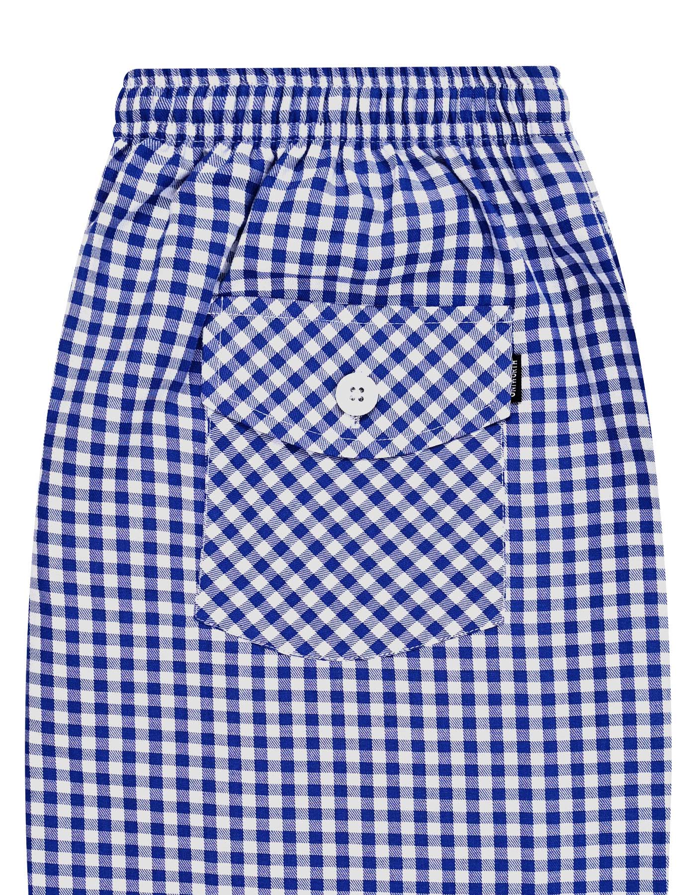 Royal Blue Cross Pocket Woven LPJ2591-L