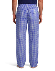 Royal Blue Check Cross Pocket Woven Pajama