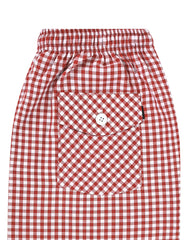 Maroon Cross Pocket Woven LPJ2592-S