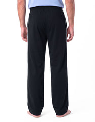 Black Plain Cross Pocket Knit Pajama