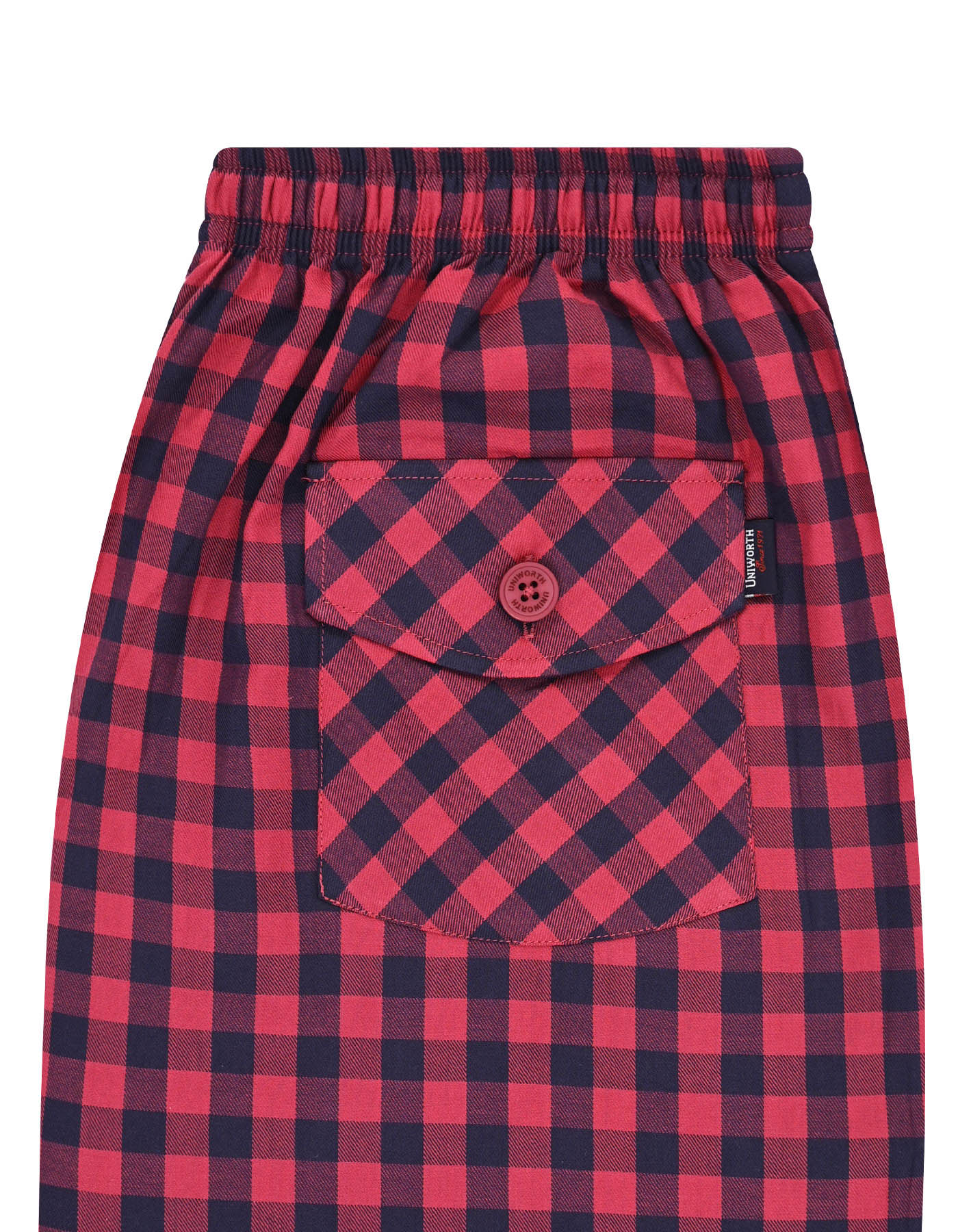 Maroon Cross Pocket Woven LPJ2614-L