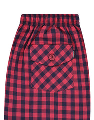 Maroon Cross Pocket Woven LPJ2614-L