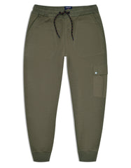 Olive Texture Sweatpants