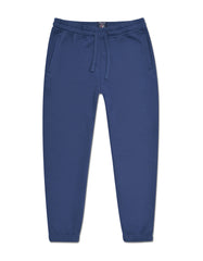 M Blue Plain Sweatpants