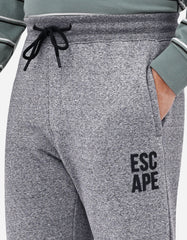 Charcoal Melange Printed LSP2607-L