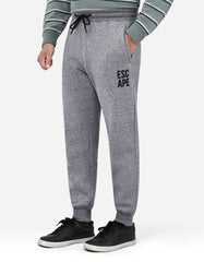 Charcoal Melange Printed LSP2607-S