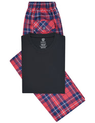 Black T-Shirt Pajama Set LTP2401-S