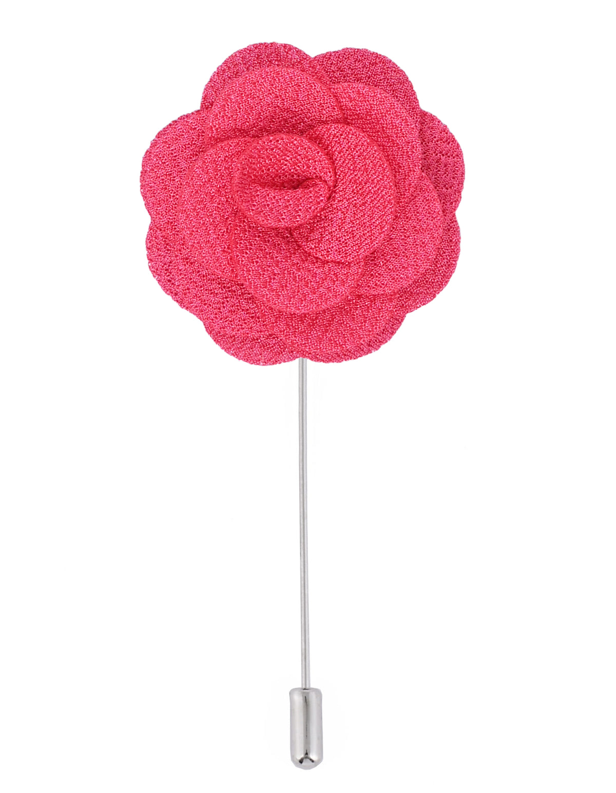 Pink Floral Stick Coat Lapel Pin