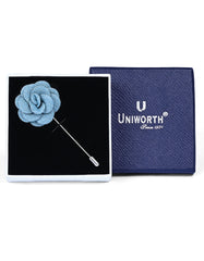 Sky Floral Coat Lapel Pin