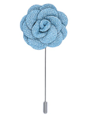 Sky Floral Coat Lapel Pin