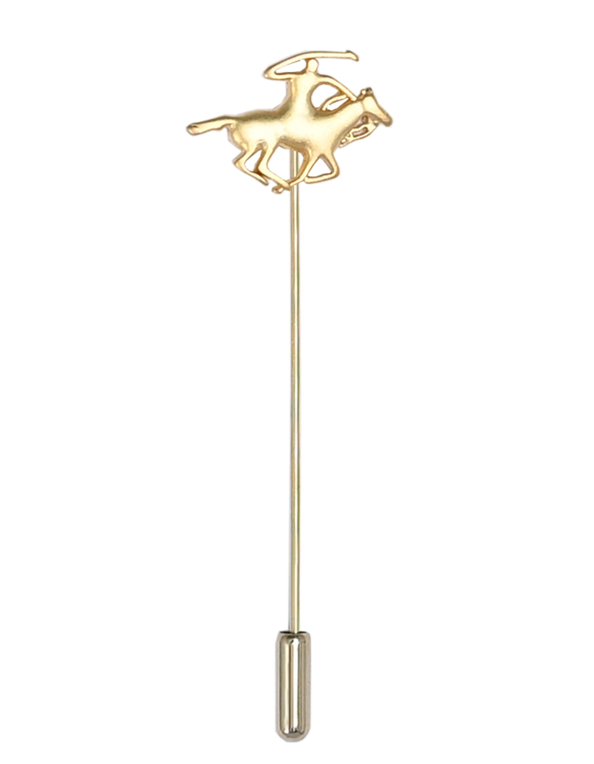 Golden Logo Coat Lapel Pin