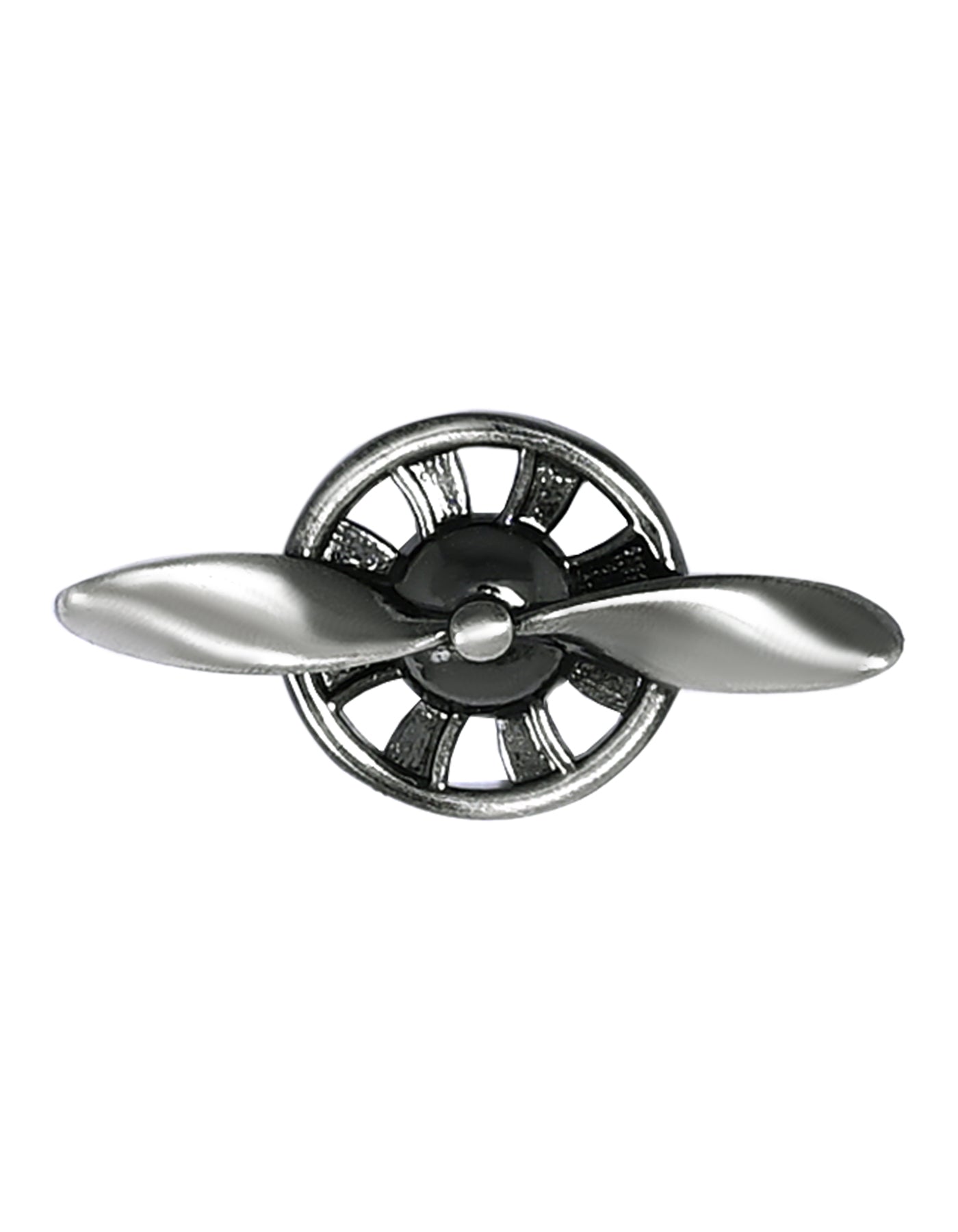 Silver Logo Coat Lapel Pin