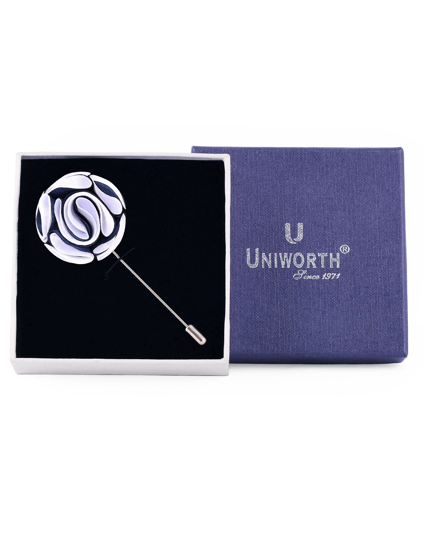 Green Floral Coat Lapel Pin