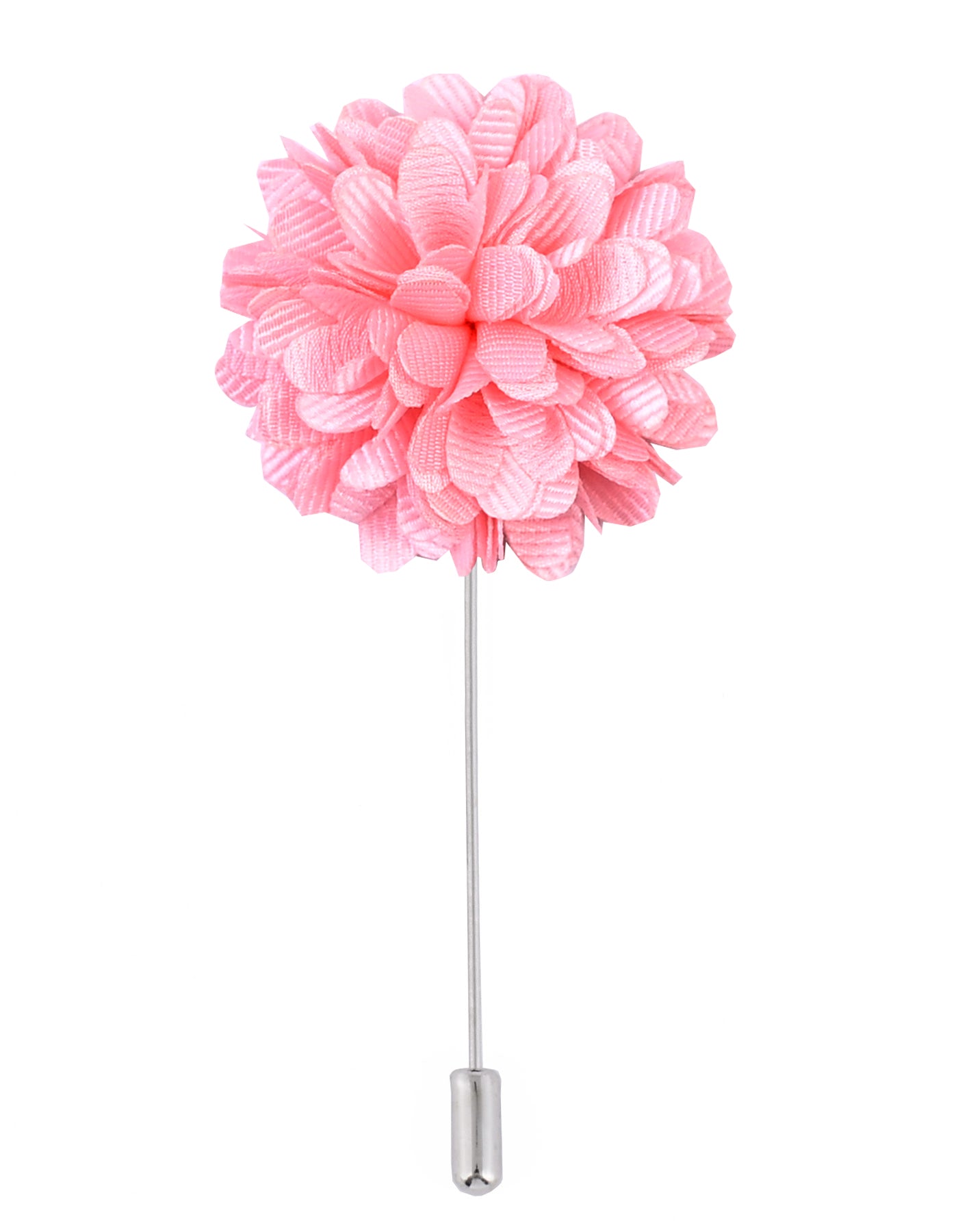 Pink Floral Coat Lapel Pin