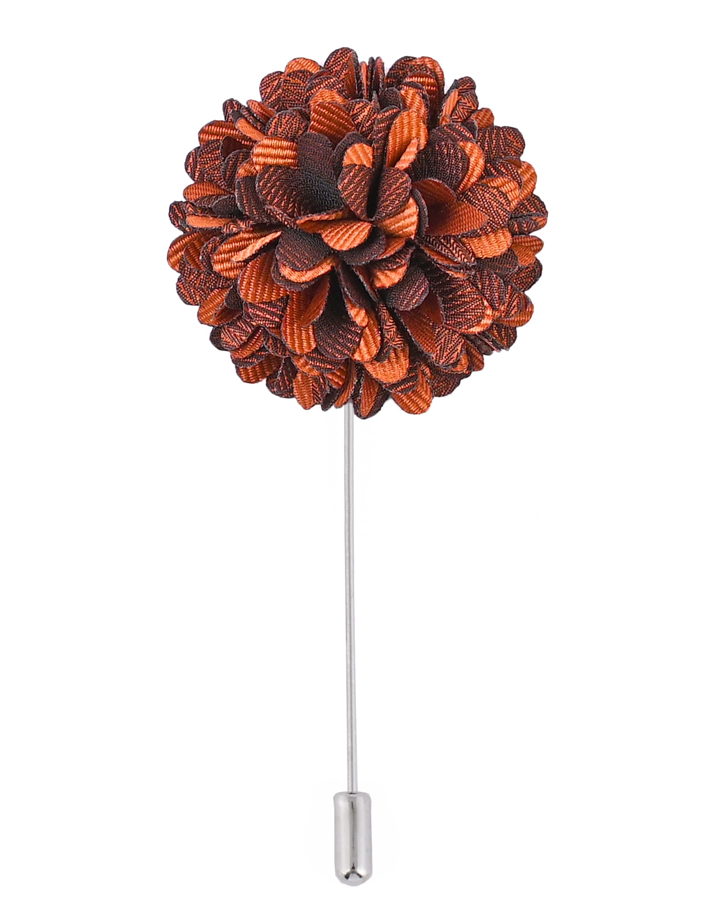 Mustard Floral Coat Lapel Pin