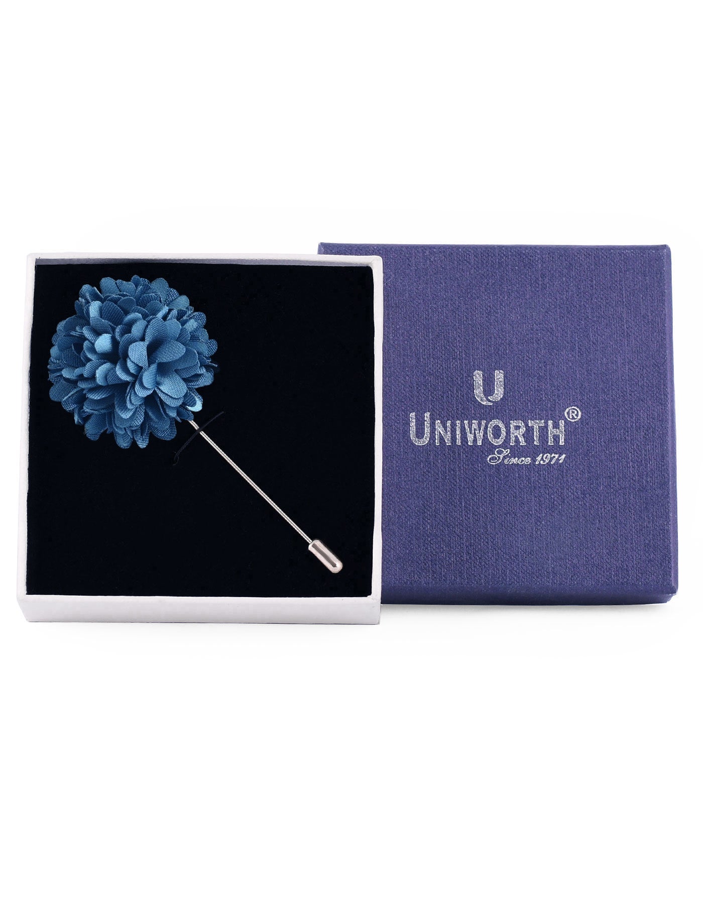 C Green Floral Coat Lapel Pin