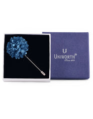 C Green Floral Coat Lapel Pin