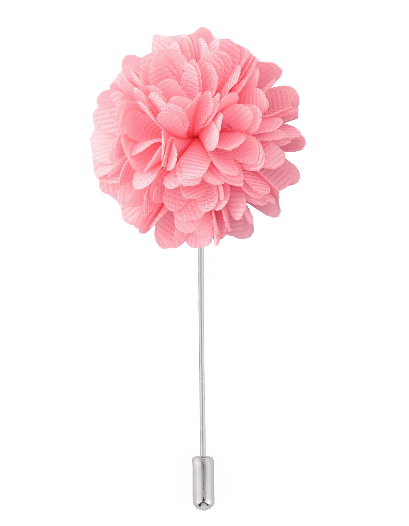 L Pink Floral Coat Lapel Pin