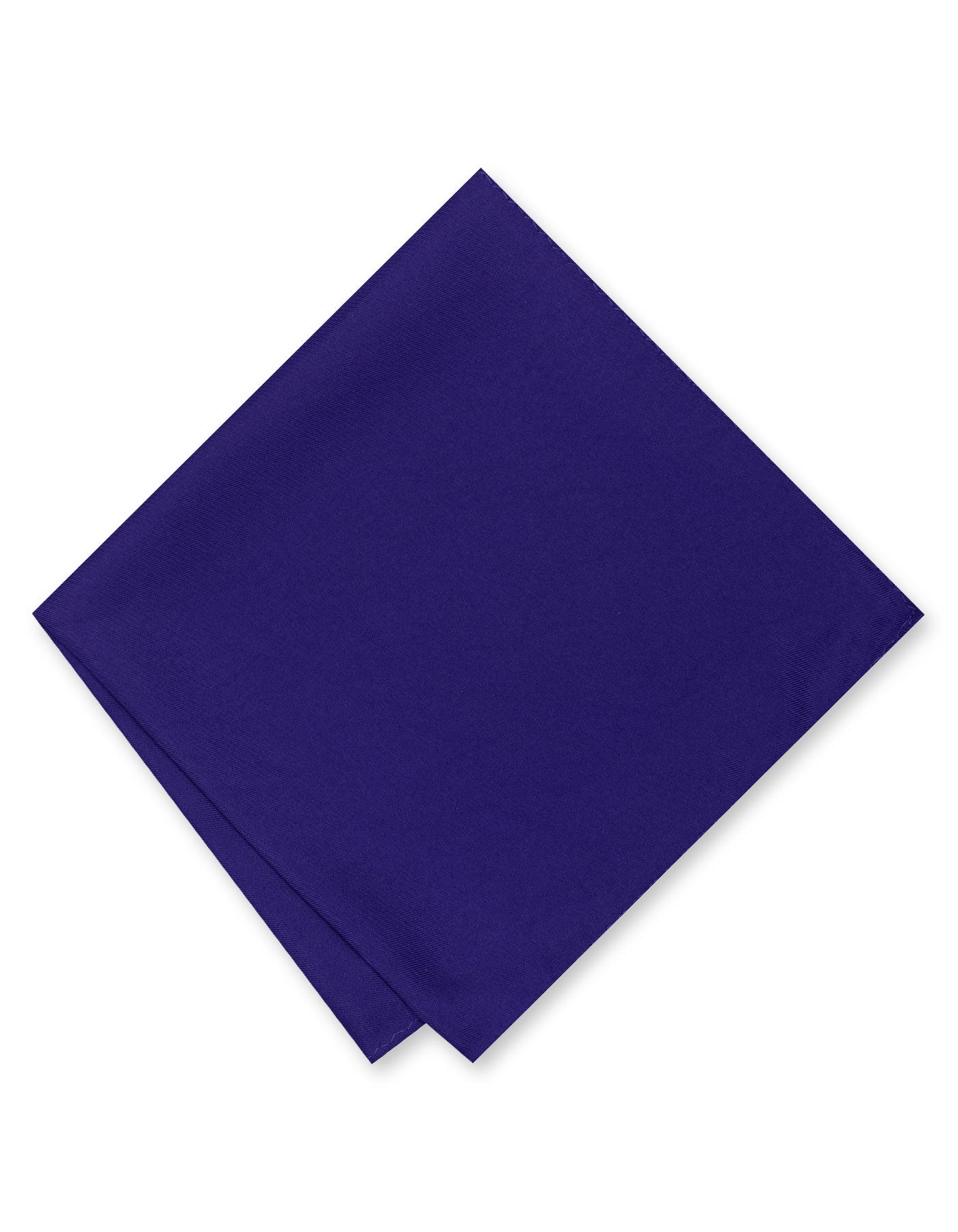 Polyester Blue Pocket Square