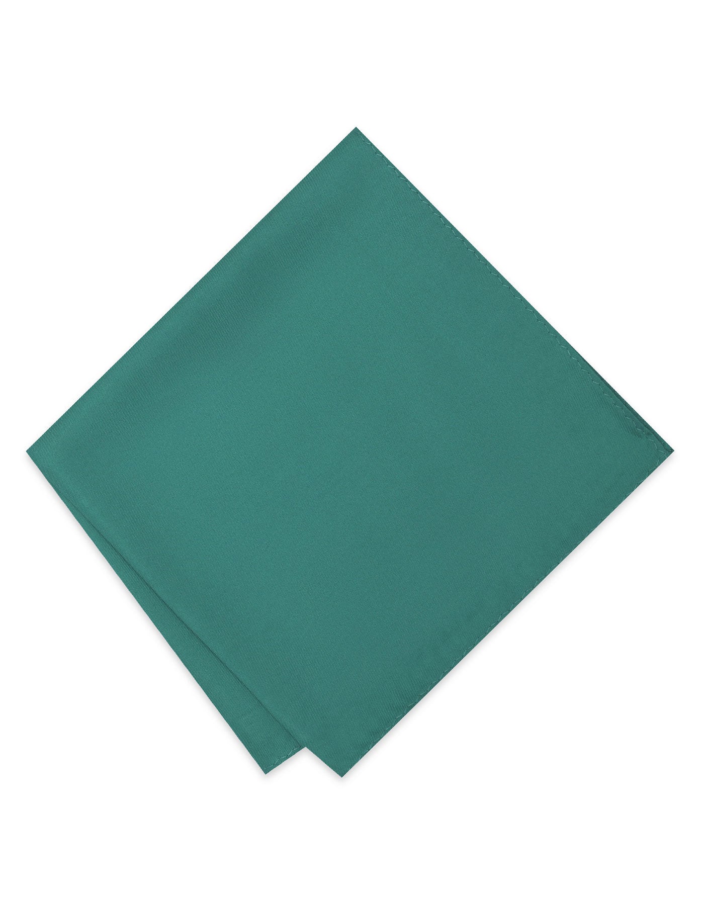 Green Plain Pocket Square