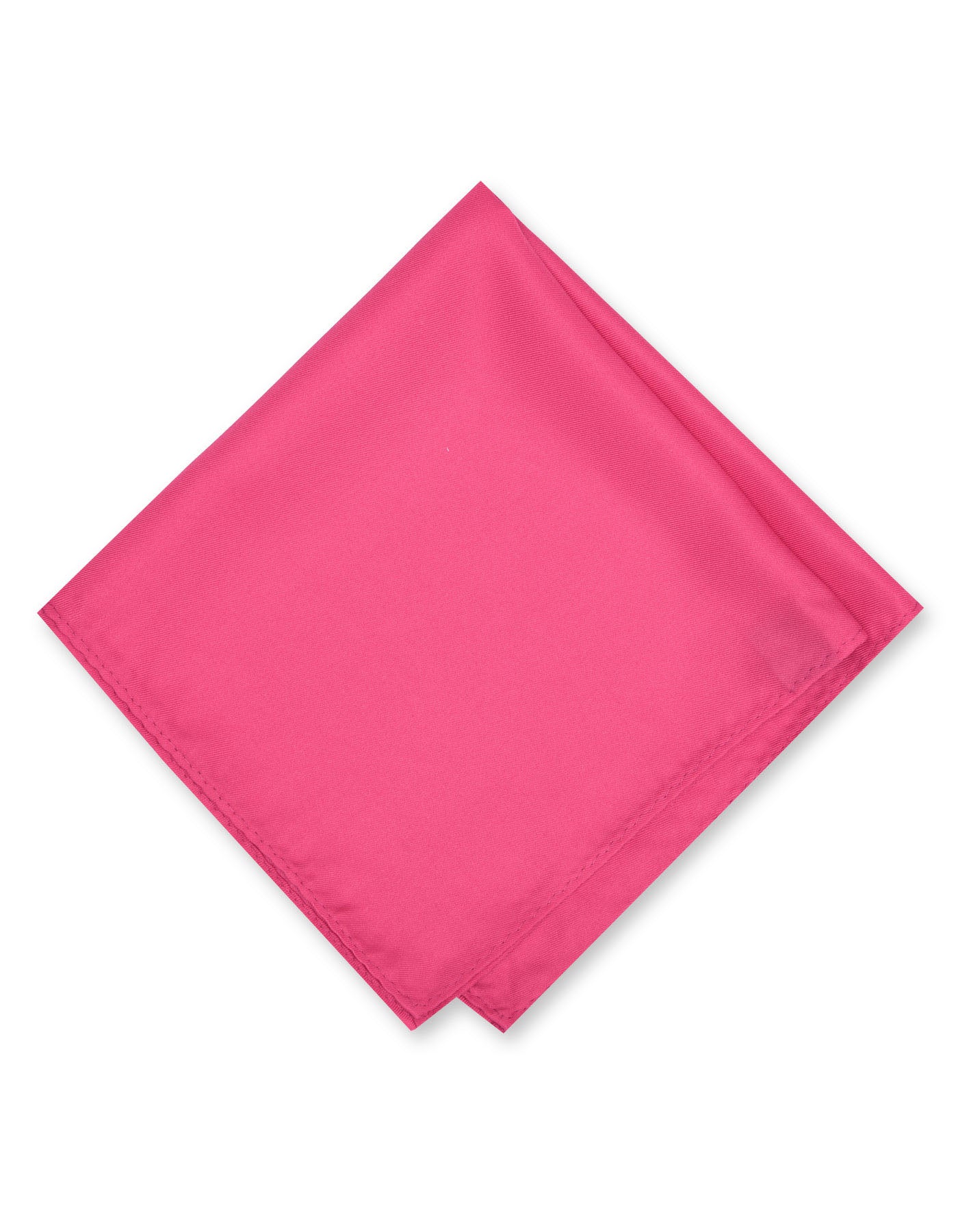 100%Polyester Pink Pocket Square