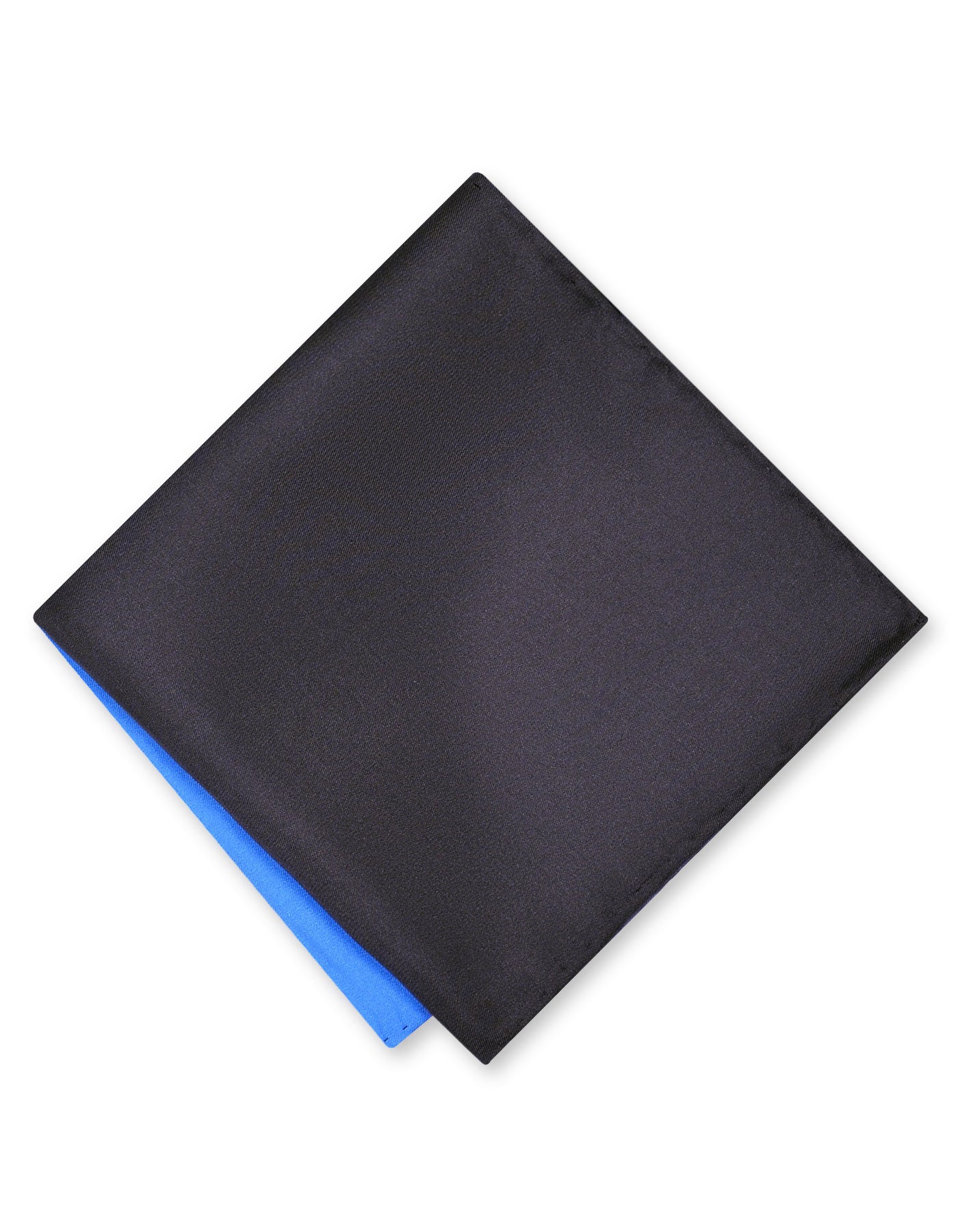Navy 100% Silk Pocket Square