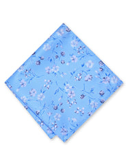 Sky 100% Polyester Pocket Square