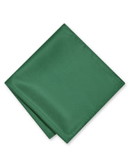 Green Plain Pocket Square