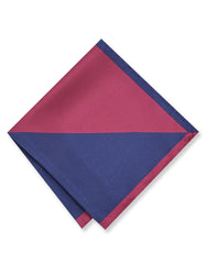 Burgundy 100% Silk Pocket Square