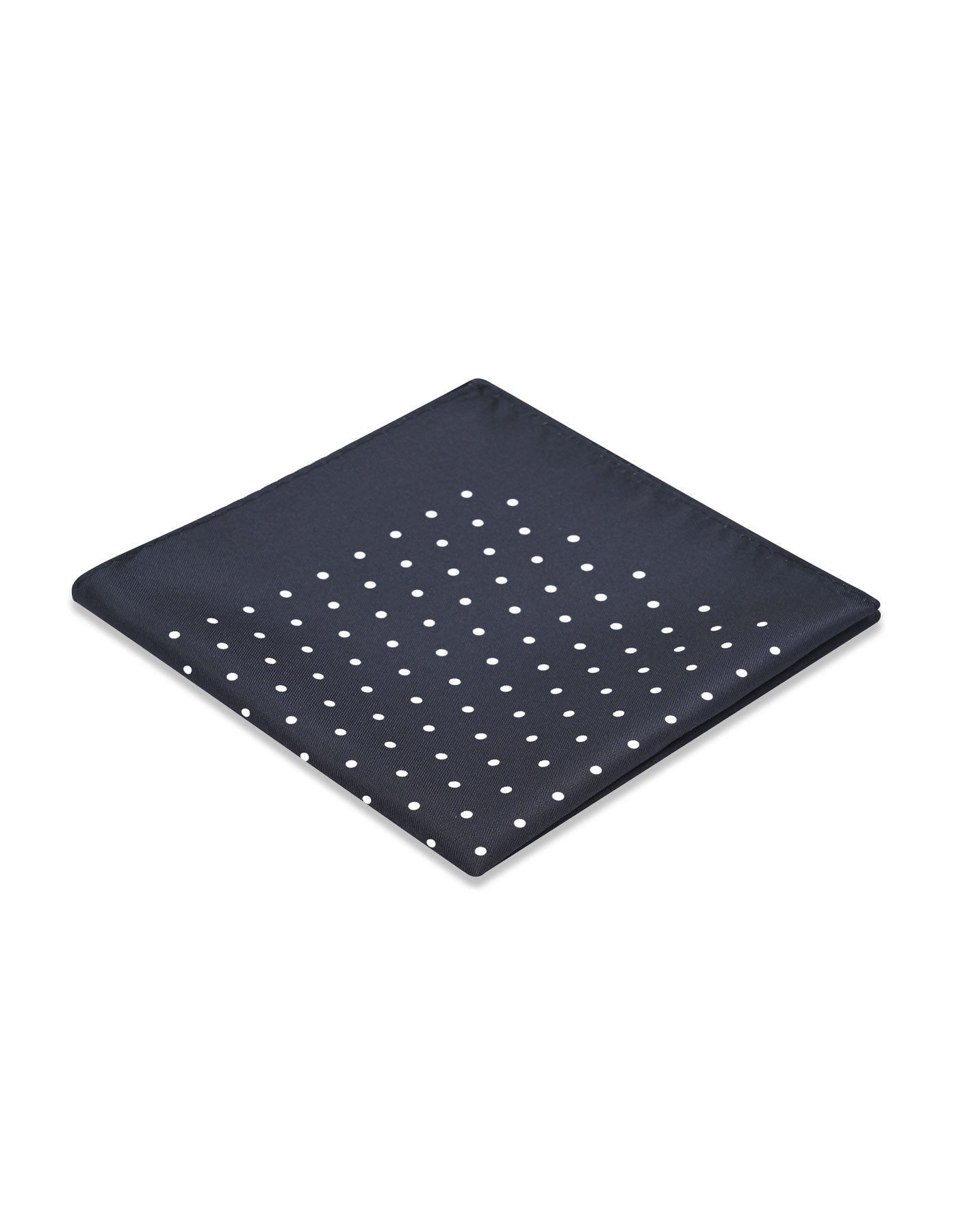 Black 100% Polyester Pocket Square