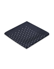 Black Dotted Pocket Square