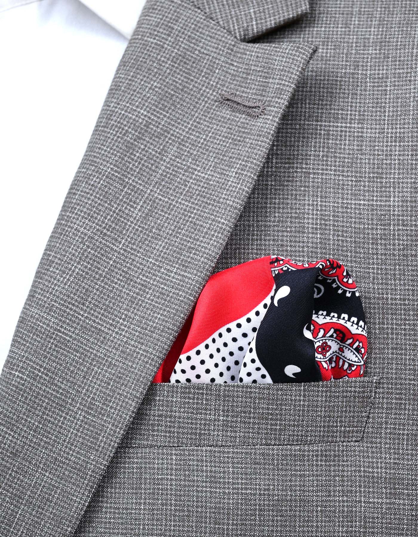 Multi Paisley Pocket Square