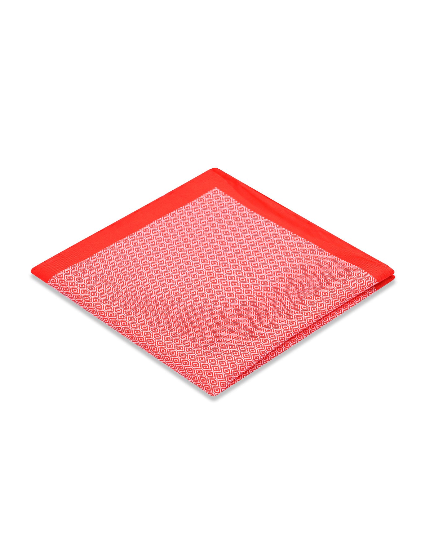 Peach 100% Silk Pocket Square